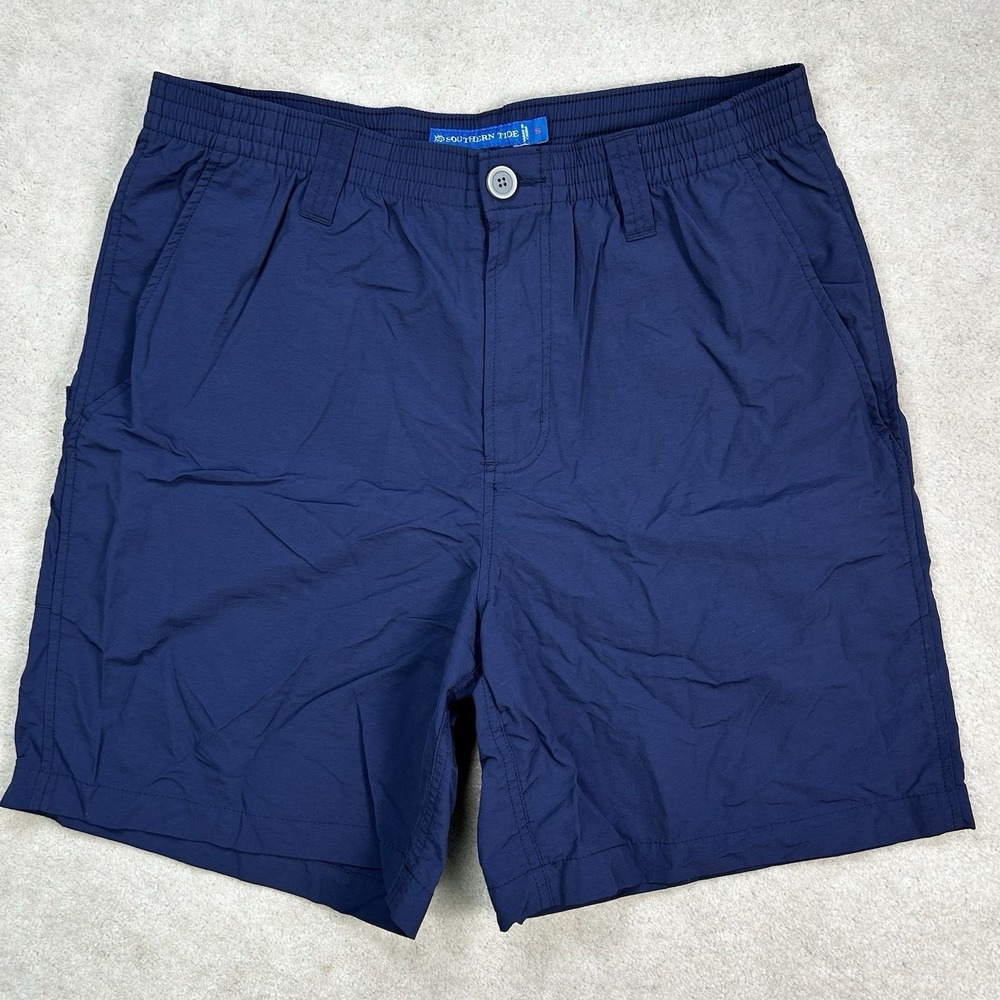 Southern Tide Shorts Mens Small 7" Inseam Hybrid Chino Performance Golf Swim